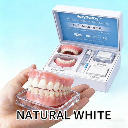 ⭐HazyGalaxy™ Custom-Fit Dentures ⏰ ENDS TODAY   70% OFF | Smile with Confidence